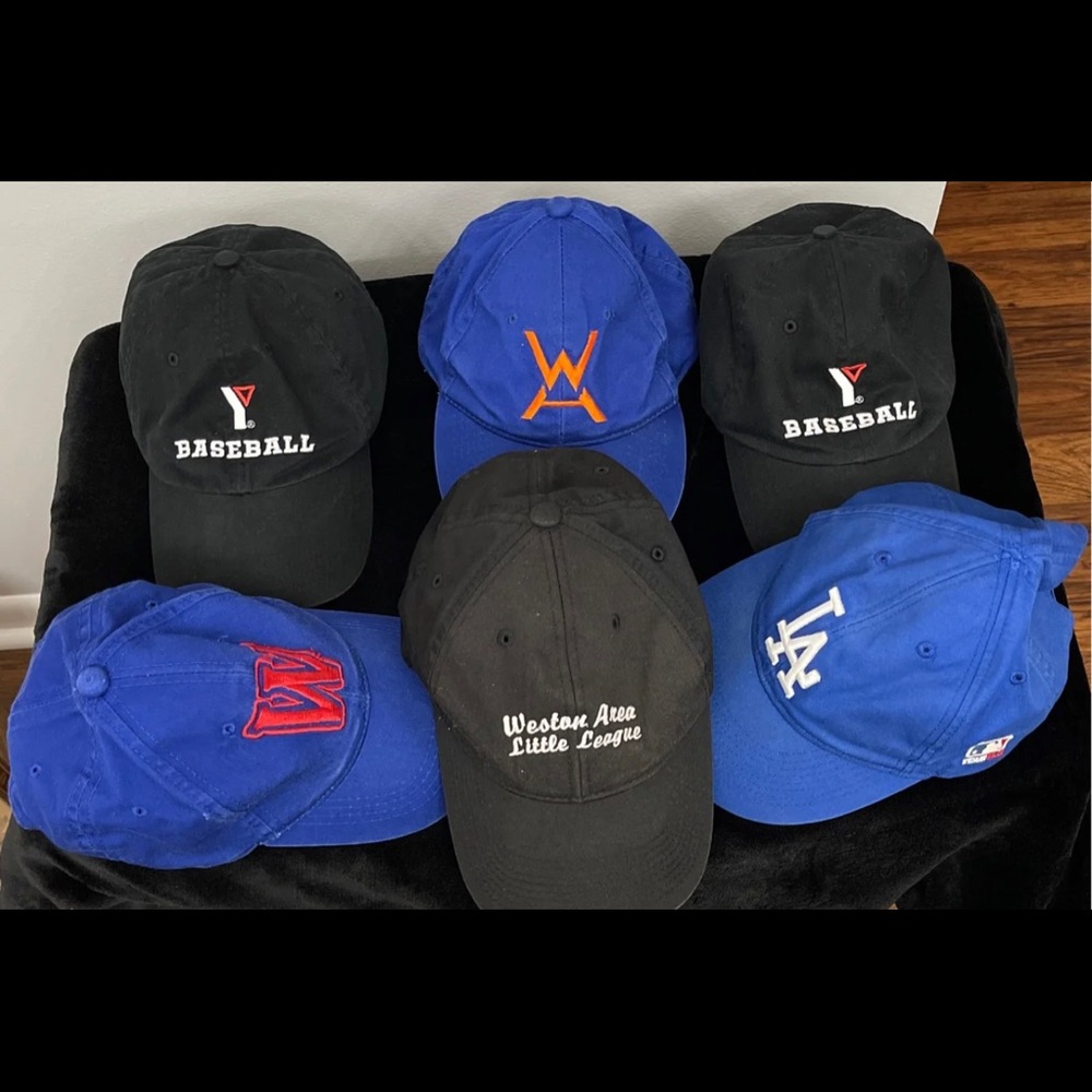 Little League Baseball Caps (Lot of 6) - Picture 1 of 5